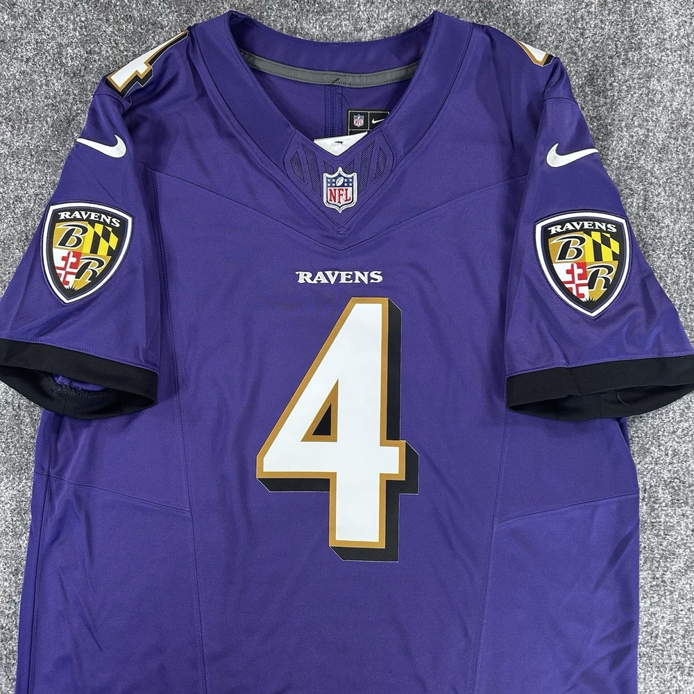 Zay Flowers Baltimore Ravens Nike Vapor F.U.S.E. Limited Jersey - Purple, Large - Picture 4 of 14